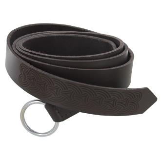 Viking Weave Leather Tunic Belt