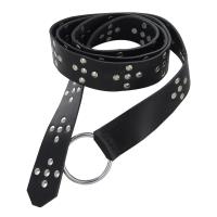 IN60770 - Crusaders Cross Leather Handmade Belt