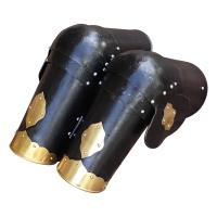 IN60809 - Armory Replicas The Cursed Black Knight Functional Medieval Arm Armor