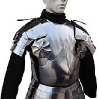 Medieval Warrior Knights Crusader Cuirass Chest Plate