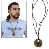 IN18723 - Infinity Boho Avalon Handmade Horn Pendant Necklace