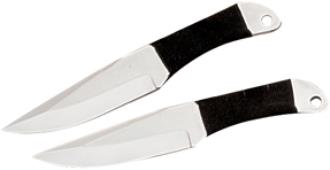 Cord Wrap Throwing Knives Set of 2