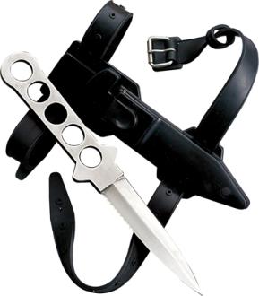 Deluxe All Metal Diving Knife