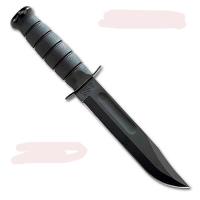 KB1211 - Kabar Fighting Knife with Black Leather Sheath