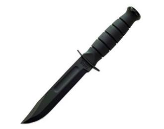 Ka-Bar Short Version Knife Black Plain