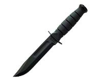 KBar1258 - Ka-Bar Short Version Knife Black Plain