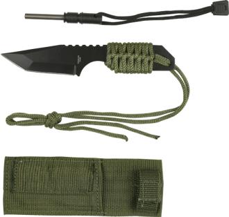 Military Survival Knife with Fire Starter