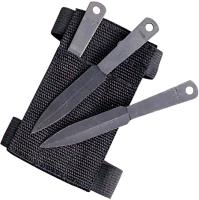 YK-185N - Short Throwing Knives Black