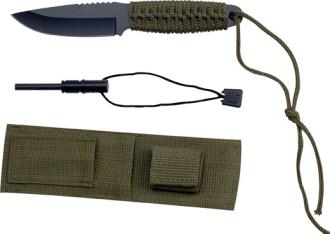 Survival Knife with Fire Starter 2