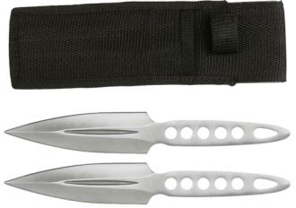 Throwing Knives 2pc Set with Blood Groove