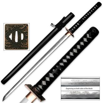 Shinwa Hand Forged Imperial Katana Samurai Sword With Scabbard