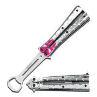 MT-829PK - Mtech USA Butterfly Knife Bottle Opener Martial Art Training