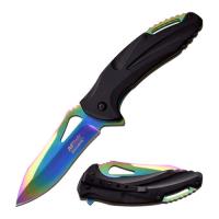 MT-A947RB - MTECH USA  SPRING ASSISTED KNIFE 5&quot; CLOSED