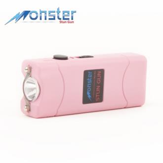8,000,000 Rechargeable Ultra Mini Stun Gun With LED Light Pink