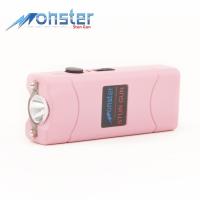 M8000M-PK - 8,000,000 Rechargeable Ultra Mini Stun Gun With LED Light Pink