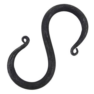 Medieval Forged Steel Iron S Shaped Hook