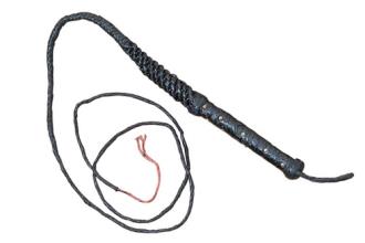 8' Leather Bull Whip Special Sale Item