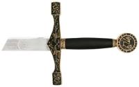 C-900G - Medieval Excalibur Sword with Etched Blade