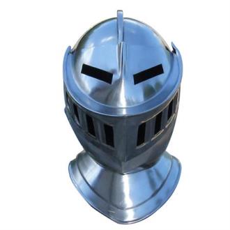 Medieval Renaissance Steel Closed Knight Helmet