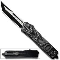 OTF-115SW - Dragon Skull OTF Knife Tanto Blade