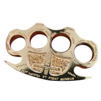 P-493-GD - Latin Deus Ex Machina Knuckles - Gold