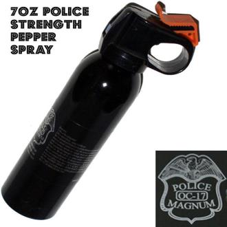 Police Strength Magnum 7oz Pepper P494 - Self Defense / Police