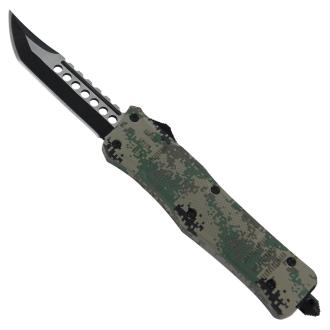 Automatic Woodland Smooth Operator OTF Switchblade Knife