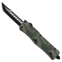 PA2175 - Automatic Woodland Smooth Operator OTF Switchblade Knife