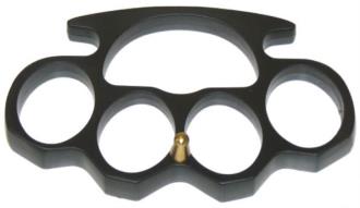 Black Finished Belt Buckle PK2289BK Brass Knuckles