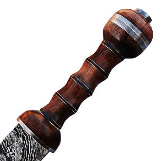 Roman XV Apollinaris Custom Damascus Gladius Sword