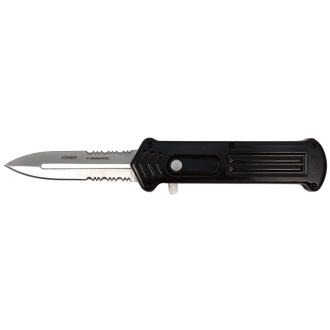 Joker Auto Black with Serrated Blade