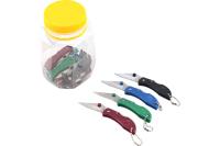 SE-927-60 - Snake Eye Tactical 60pc Key Chain JAR KNIFE