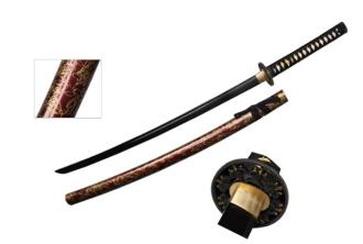 Snake Eye Warrior Classic Handmade Samurai Katana 12