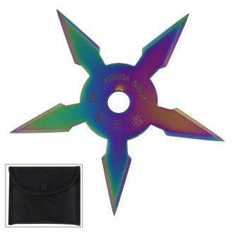 Secret Khoga Ninja Five Points Throwing Star Titanium