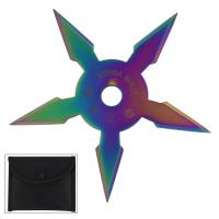 CK5505T - Secret Khoga Ninja Five Points Throwing Star Titanium