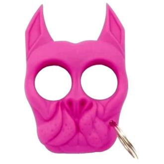Brutus the Bull Dog - Public Safety Keychain - Pink