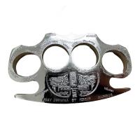 P-493-SL - Latin Deus Ex Machina Knuckles Silver