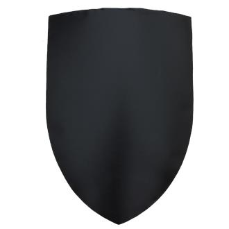 Black Medieval Blank Customizable War Shield