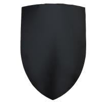 SLD1657BK - Black Medieval Blank Customizable War Shield