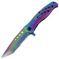 SP1881 - Spring Assisted Caribbean Sunset Pocket Knife