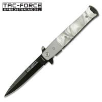 BLACK SPRING ASSISTED OPEN POCKET KNIFE Tactical Folding Blade TAC