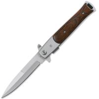 TF-428W - Tac-ForceSpring Assisted Knife Brown Pakkawood Handle