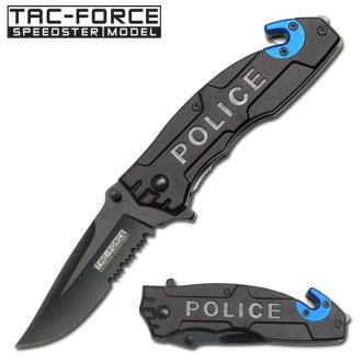 Tac-Force Spring Assisted Knife Police Dept. 2