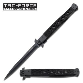 Tac-Force Spring Assisted Knife Diamond Cut Handle 2