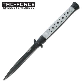 Tac-Force Spring Assisted Knife White Pearl
