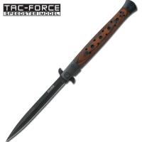 TF-547WD - Tac-Force Spring Assisted Knife Wood Handle 3