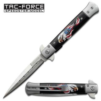 Tac-Force Spring Assisted Knife Eagle Graphics