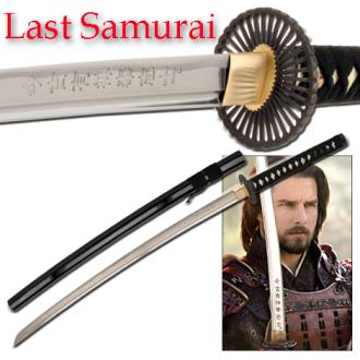 The Last Samurai Movie Sword Musashi Handmade Katana SS012BK - Samurai Swords