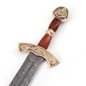 Warriors Call Damascus Steel Carolingian Viking Sword