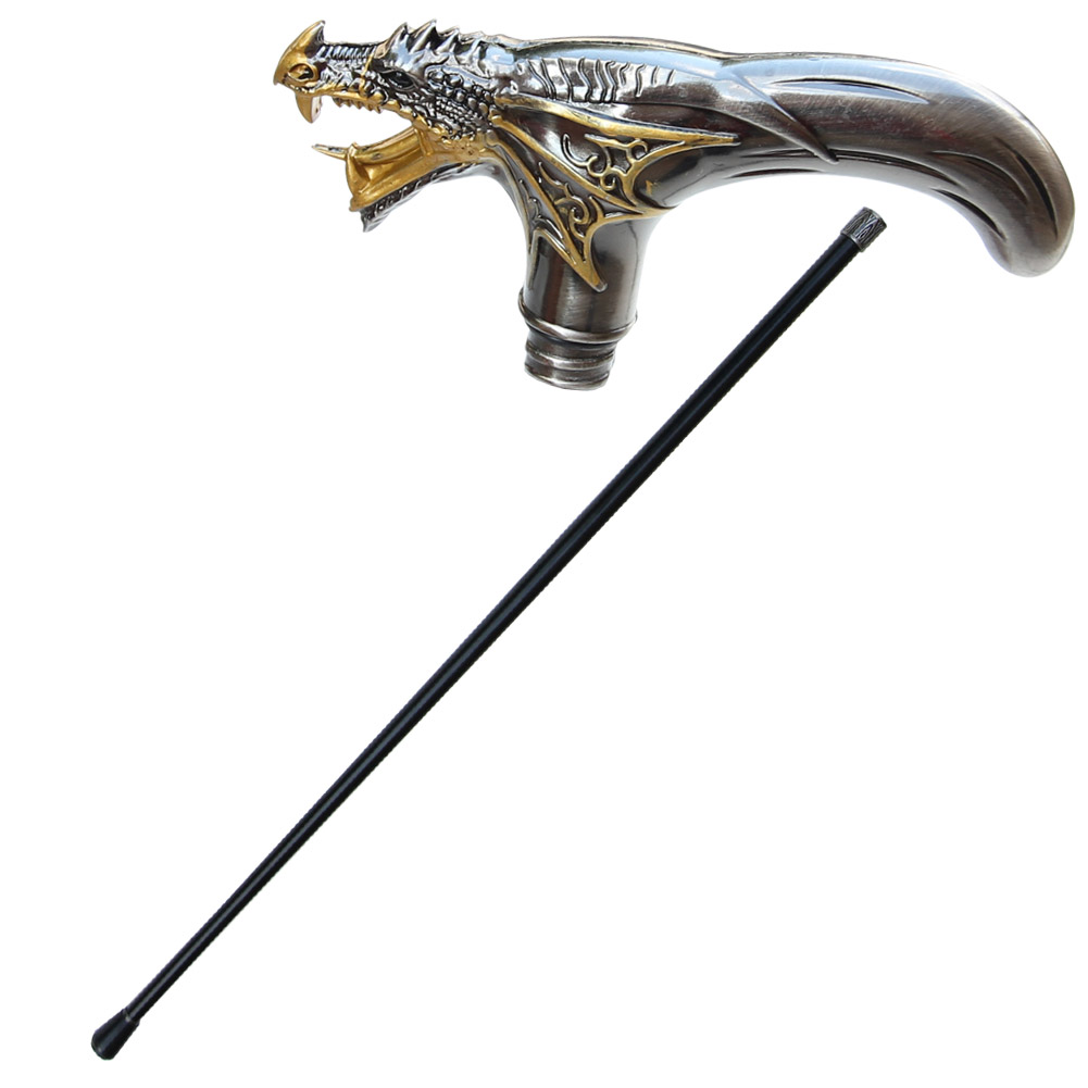 Stylish Temple Guardian Walking Cane